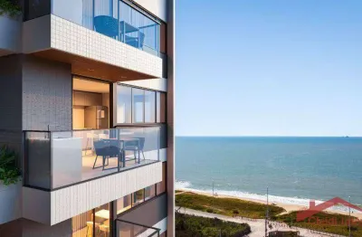 Apartamento com 3 dormitórios à venda, quadra mar,  por r$ 980.000 -  balneário piçarras/sc