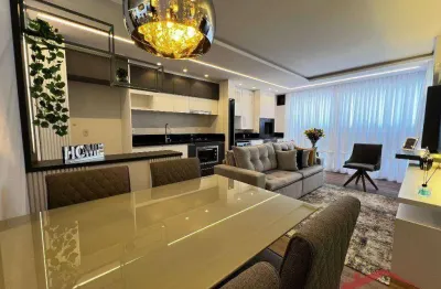 Apartamento com 1 dormitório à venda, 48 m² por r$ 550.000,00 - anita garibaldi - joinville/sc