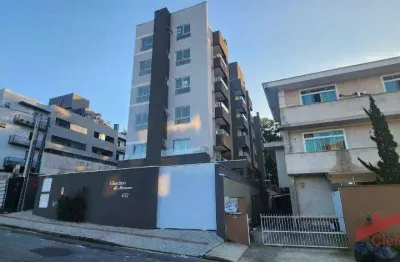 Apartamento com 2 dormitórios para alugar, 59 m² por r$ 2.499,00/mês - costa e silva - joinville/sc