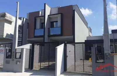 Sobrado com 3 dormitórios à venda, 122 m² por r$ 750.000,00 - saguaçu - joinville/sc