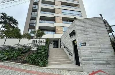 Apartamento com 3 dormitórios para alugar, 77 m² por r$ 3.720,00/mês - bom retiro - joinville/sc