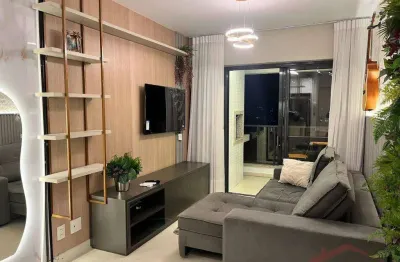 Apartamento com 1 dormitório para alugar, 47 m² por r$ 4.680,00/mês - centro - joinville/sc