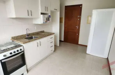 Apartamento com 1 dormitório para alugar, 33 m² por r$ 2.390/mês - anita garibaldi - joinville/sc