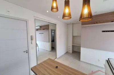 Apartamento com 1 dormitório para alugar, 29 m² por r$ 2.432,00/mês - bucarein - joinville/sc
