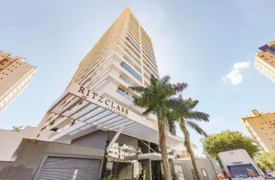 Apartamento com 1 dormitório para alugar, 47 m² por r$ 3.458/mês - centro - joinville/sc