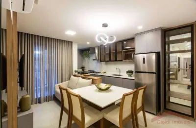 Apartamento com 2 dormitórios à venda, 63 m² por r$ 533.070,80 - anita garibaldi - joinville/sc