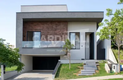 Excelente sobrado de alto padrão com 3 suítes em condomínio paulínia.