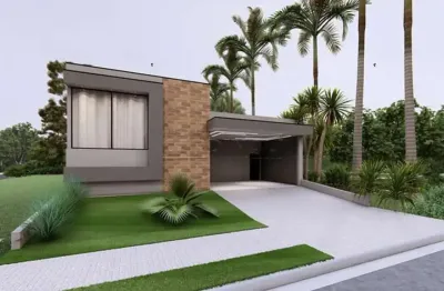 Linda casa térrea com 3 suítes e piscina à venda no condomínio santorini em paulínia! pronta em abr 2025