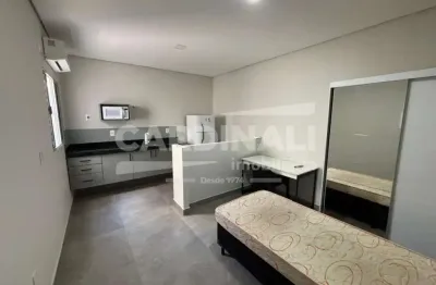 Apartamento studio com 1 dormitório e 28 m², novo e mobiliado em barão geraldo próx. à unicamp