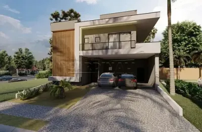 Casa em condomínio fechado com 4 quartos à venda na Rua Sebastião Cardoso (Loteamento Jardim Okinawa), Quadra C, Lote 21, 168, Parque Brasil 500, Paulínia