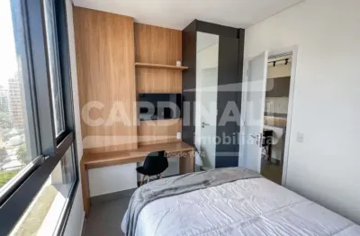 Apartamento mobiliado para locação no hub cambuí em campinas / 1 dormitório / andar alto