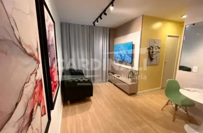 Exclusivo apartamento novo, recém-entregue e totalmente mobiliado no next residence, com 2 dormitórios(1 suíte).