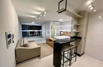 Apartamento para locação no cambuí/bosque em campinas | 47 m² | 1 quarto | inteiramente mobiliado
