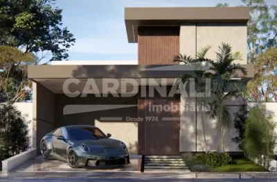 Linda casa térrea à venda no condomínio terras da estância com 3 suites.