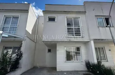Sobrado novo, mobiliado, pronto para morar,  em condomínio no abranches!