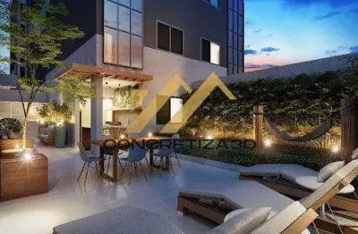 Apartamento à venda em indaiatuba, cidade nova, com 1 quarto, com 32.74 m², my studium