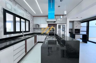 Casa à venda em indaiatuba, jardins di roma, com 3 suítes, com 210 m², condomínio jardins di roma