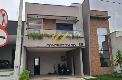 Sobrado à venda em indaiatuba, jardim mantova, com 3 quartos, com 198 m², condomínio mantova