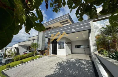 Casa à venda em indaiatuba, loteamento park gran reserve, com 3 suítes, com 145.24 m²