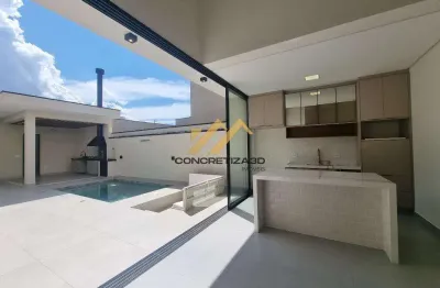 Casa à venda em indaiatuba, tombadouro, com 3 suítes, com 195 m², condomínio evidências
