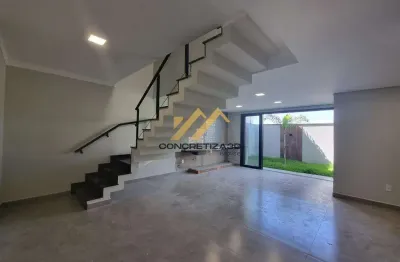 Sobrado à venda em indaiatuba, jardins do império, com 3 quartos, com 153 m², condomínio vila paraty