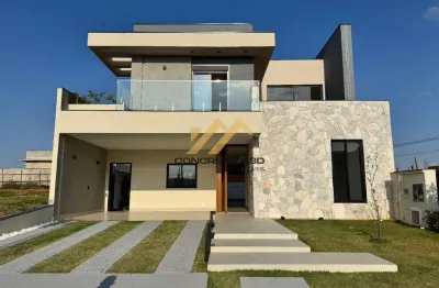 Sobrado à venda em indaiatuba, chácaras alvorada, com 4 suítes, com 282.6 m²
