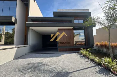 Casa à venda em indaiatuba, loteamento park gran reserve, com 3 suítes, com 200 m²
