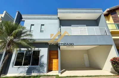 Sobrado à venda em indaiatuba, jardim residencial dona lucilla, com 4 suítes, com 256.2 m²