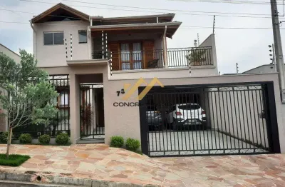 Sobrado à venda em indaiatuba, jardim bela vista, com 4 quartos, com 264 m²