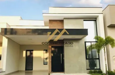 Casa com 3 suítes à venda, 137 m² - residencial bréscia - indaiatuba/sp