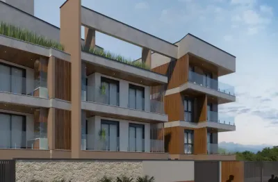 Apartamentos em construção na praia do Itaguá