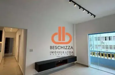 Apartamento dois quartos ( uma suíte)  no coração do gonzaga - santos