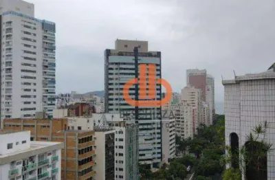 Apartamento tres quartos quatro vagas gonzaga santos/sp