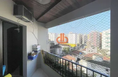 Flat com 1 quarto à venda na Rua Bahia, 174, Gonzaga, Santos