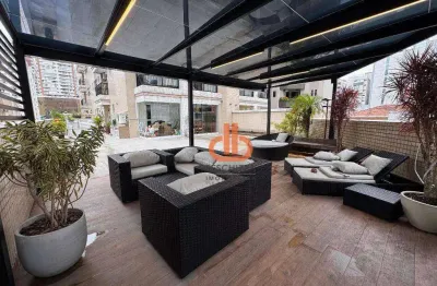 Apartamento garden com 2 dormitórios à venda, 261 m² por r$ 1.490.000,00 - gonzaga - santos/sp