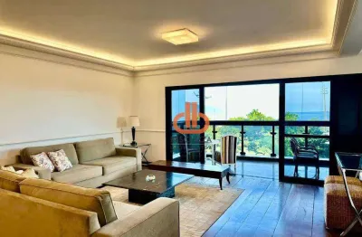 Apartamento pompéia santos alto padrão lazer três suítes duas vagas