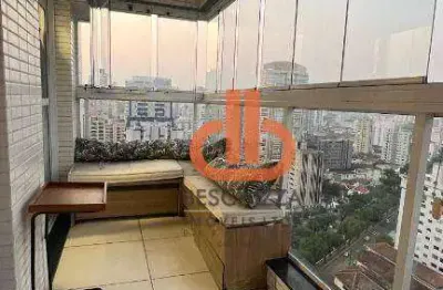 Comprar apartamento com 1 dormitório à venda, 52 m² por r$ 800.000 - embaré - santos/sp