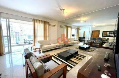 Apartamento com 4 dormitórios à venda, 250 m² por r$ 3.000.000,00 - gonzaga - santos/sp