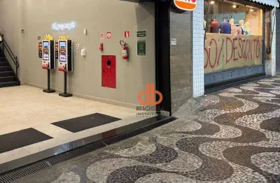 Ponto comercial com 1 sala para alugar na Avenida Ana Costa, 539, Gonzaga, Santos