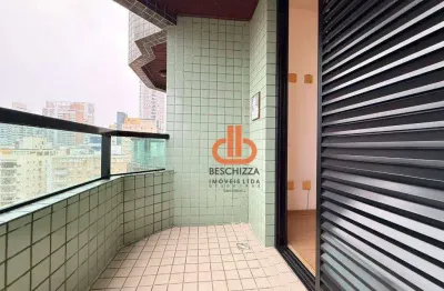 Apartamento com 3 dormitórios à venda, 131 m² por r$ 950.000,00 - gonzaga - santos/sp