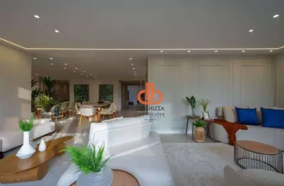 Apartamento com quatro dormitórios à venda, 250 m² por r$ 3.000.000 - boqueirão - santos/sp