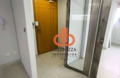 Sala para alugar, 104 m² por r$ 7.000,00/mês - marapé - santos/sp