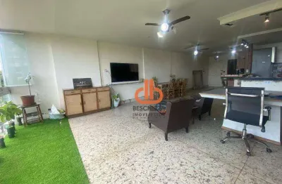 Apartamento com 3 dormitórios à venda, 140 m² por r$ 1.500.000,00 - gonzaga - santos/sp