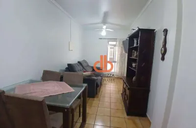 Apartamento com 1 dormitório à venda, 50 m² por r$ 350.000,00 - gonzaga - santos/sp