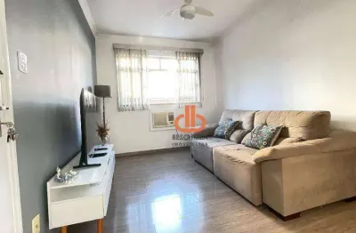 Apartamento embaré santos dois quartos uma vaga demarcada