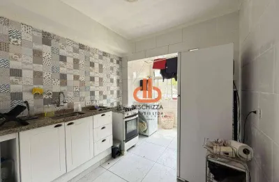 Apartamento com 3 dormitórios à venda, 78 m² por R$ 390.000,00 - Encruzilhada - Santos/SP