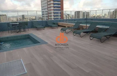 Apartamento com 2 dormitórios para alugar, 55 m² por r$ 4.450/mês - vila belmiro - santos/sp