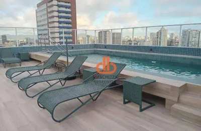 Apartamento com dois  dormitórios para alugar, 72 m² por r$ 5.170/mês - campo grande - santos/sp