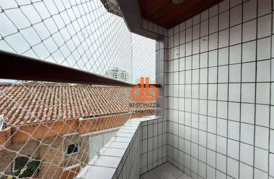 Apartamento com 1 dormitório à venda, 48 m² por r$ 270.000 - marapé - santos/sp
