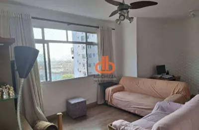 Apartamento com 2 dormitórios à venda, 95 m² por r$ 520.000 - embaré - santos/sp